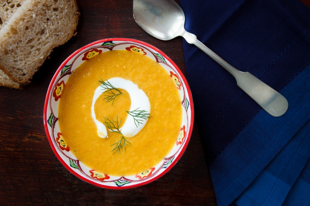 FENNEL SEED CARROT SOUP