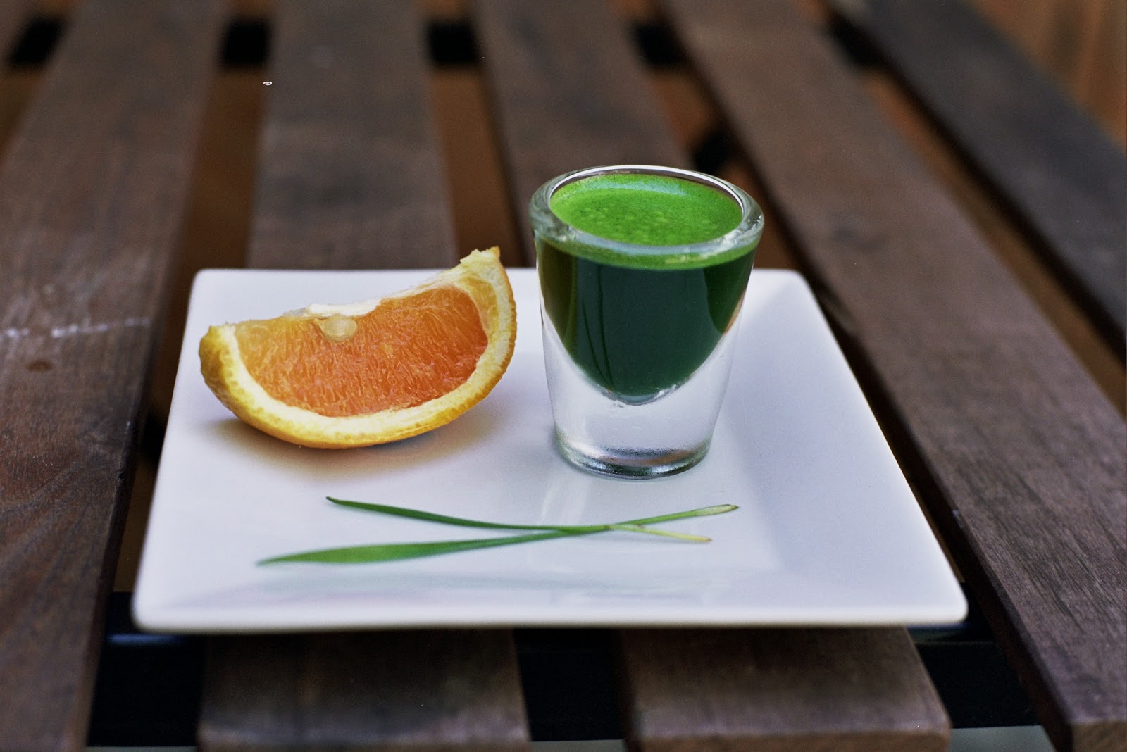 Wheat grass juice